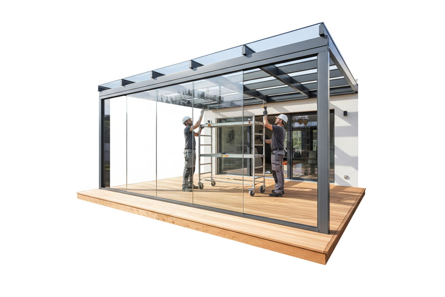 Professionelle Montage